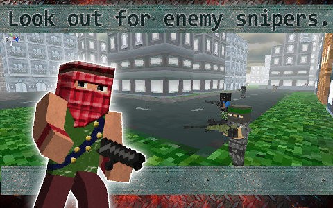 可怕的方块生存Terror City Cube Survival1