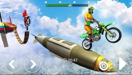 摩托山路越野赛Moto Stunt0