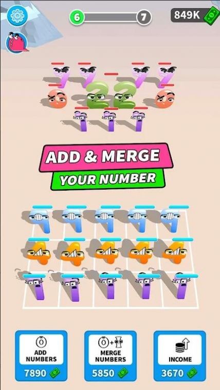 合并数字泰坦Merge Number Titans0